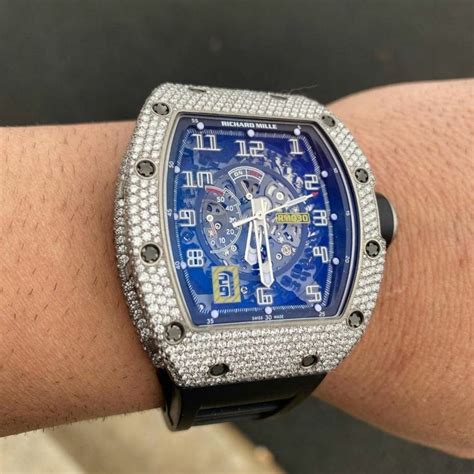 mens richard mille|richard mille iced out.